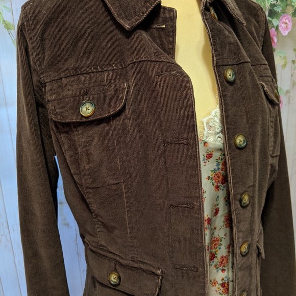 St John's Bay Women's Corduroy Jacket M - Picture 4 of 10